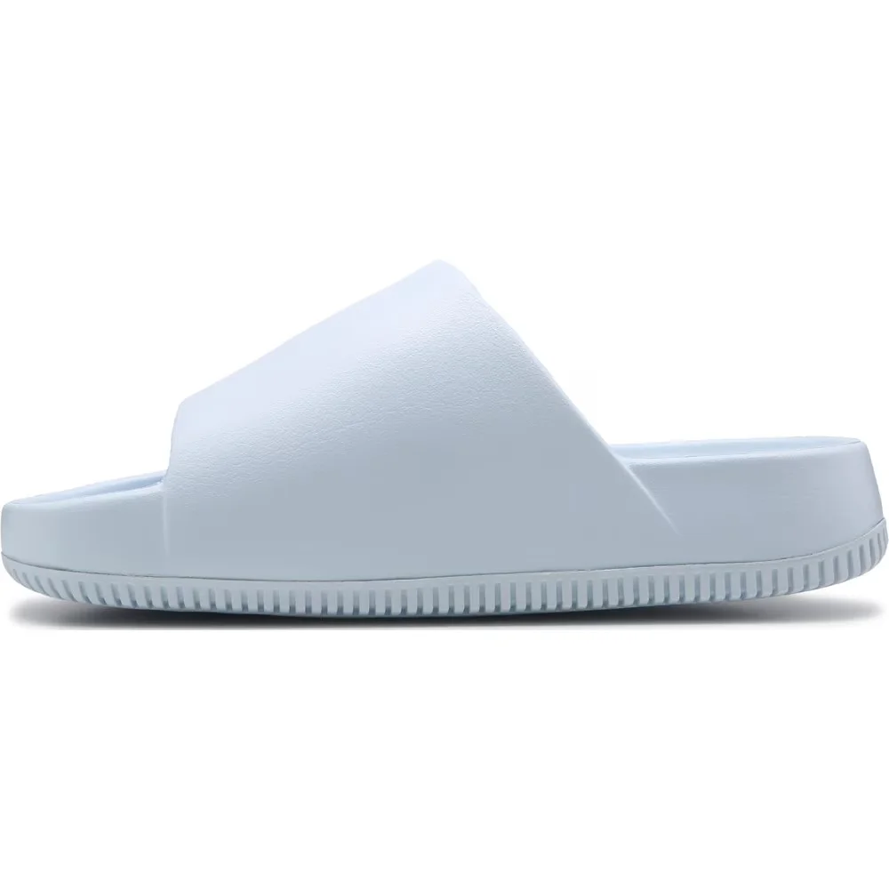 Nike Women's Calm Blue Tint Slide Water-Friendly Foam Comfortable Sandal Size 10